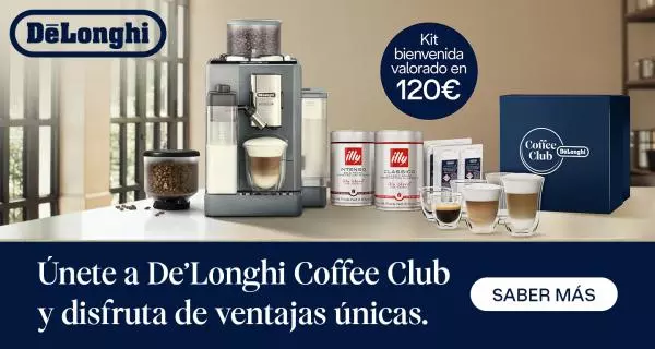 De´Longhi Coffe Club, kit bienvenida