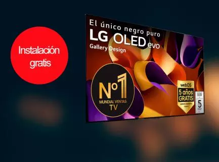 LG instalación gratis en cientos de productos