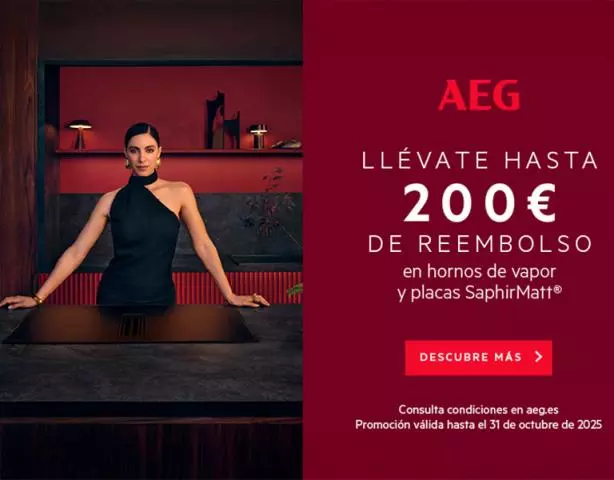 ¡Hasta 200€ de regalo en cocción Premium!