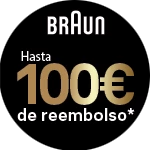Compra Braun Cuidado personal y recibe hasta 100€ de reembolso