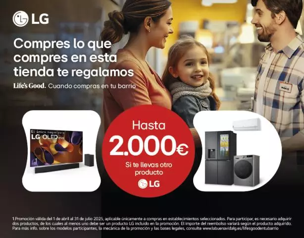 Te regalamos hasta 2.000€ en tu barrio