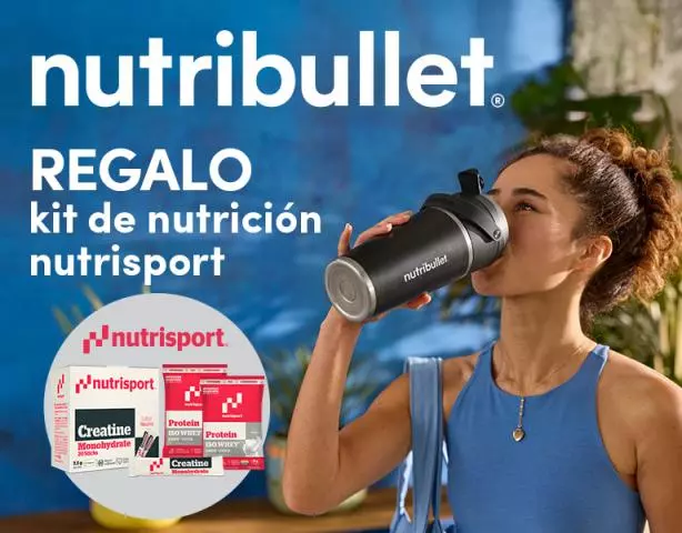 Nutribullet te regala un Kit de nutrición nutrisport