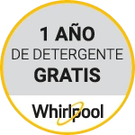 1 Año de detergente gratis Whirlpool 2025
