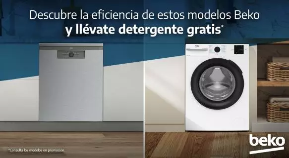 Este junio, llévate detergente gratis con tu nuevo Beko