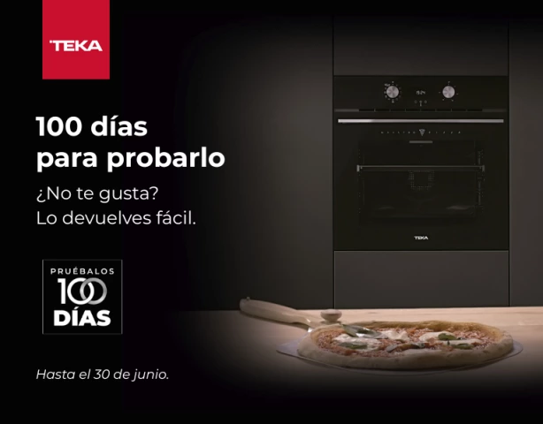 Disfruta de 100 días de prueba con tu horno Teka