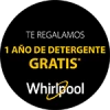 Te regalamos 1 Año de detergente gratis por la compra de una lavadora o lavasecadora Whirlpool