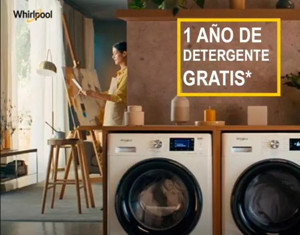 Con Whirlpool FreshCare tienes 1 año de detergente gratis