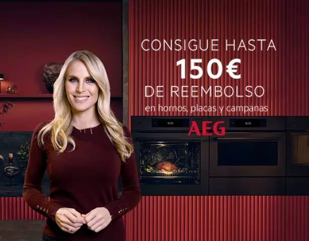 Renueva tu cocina con AEG y recibe hasta 150€ de reembolso
