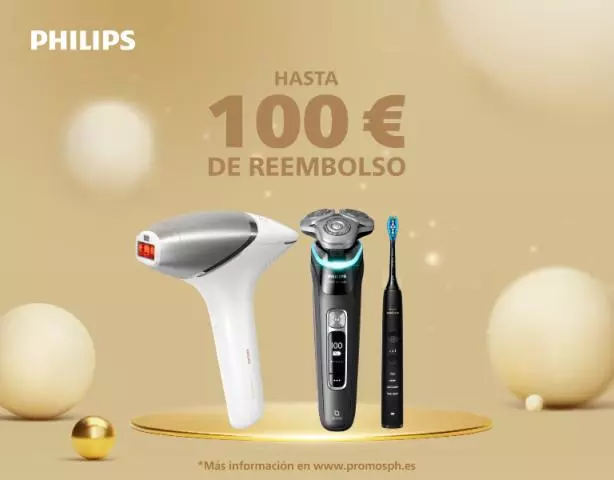 Ahorra hasta 100 € con tu compra en productos Philips de Cuidado Personal