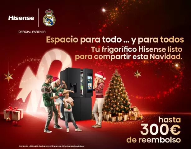 Hisense te devuelve hasta 300 € por tu nuevo frigorífico