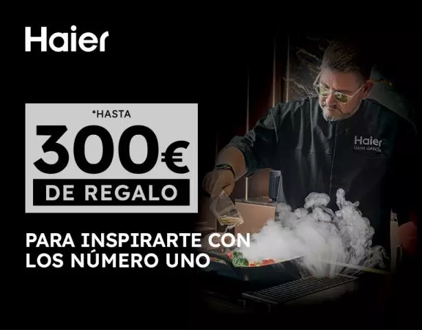 Haier te devuelve hasta 300 € por tus electrodomésticos de cocina