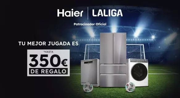 Haier te devuelve hasta 350 € con tu mejor jugada