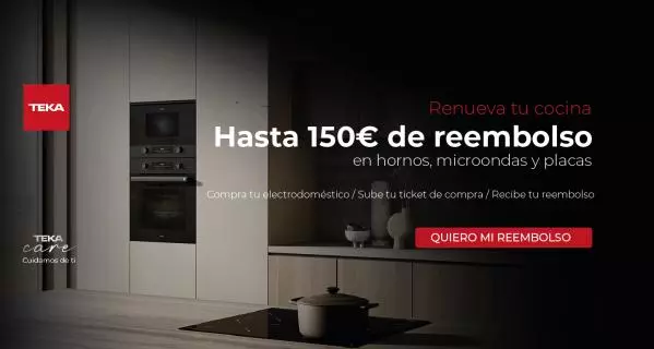 TEKA te devuelve hasta 150 € al renovar tu cocina
