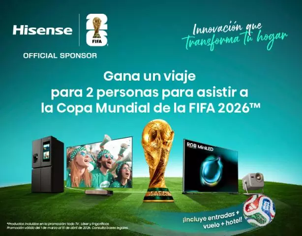 ¡Compra tu producto Hisense y viaja al Mundial!