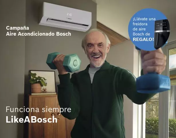 Consigue una freidora de aire de regalo con tu Aire Acondicionado Bosch