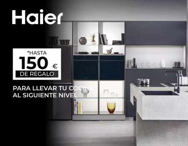 Compra tu electrodoméstico Haier y llévate hasta 150€ de regalo directo