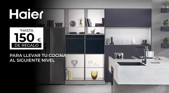 Compra tu electrodoméstico Haier y llévate hasta 150€ de regalo directo   