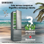 Promoción Samsung Heineken 2026 