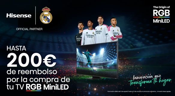 Reembolso de hasta 200€ por la compra de tu frigorífico Hisense