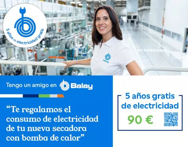 Consigue 90€ de reembolso al comprar tu secadora Balay