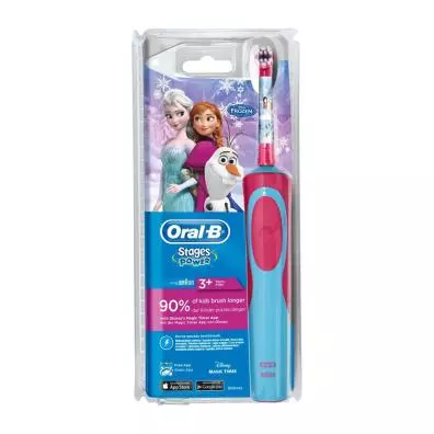 Braun D12 Vitality Stages Frozen Azul y Fucsia