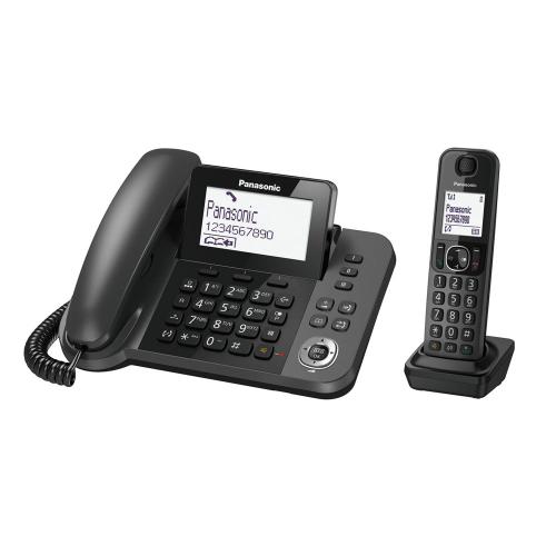 Panasonic KX-TGF310EXM Negro Teléfono inalámbrico