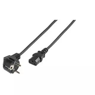 Cable de alimentación para PC Vivanco 45482 con IEC de 3 PINS