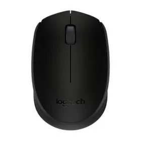 Logitech B170 RF inalámbrico Óptico Ambidextro Negro 