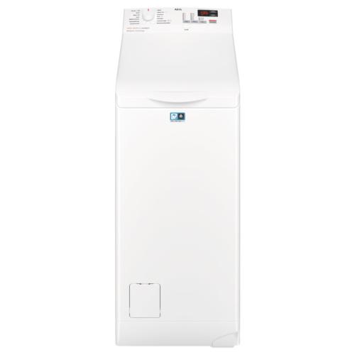 Lvd. Aeg L6tbk621 cs 6k 1200r display lavadora de carga superior 6kg blanco 6 1200 rpm 20 programas apertura suave 56 db libre instalación 14 1200rpm