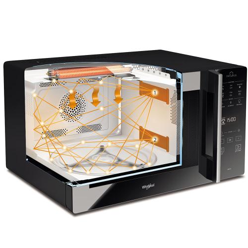 Whirlpool MCP 345 BL Horno microondas cm. 52 - negro | Vieffetrade