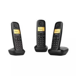 Gigaset A170 Trio Negro Negro