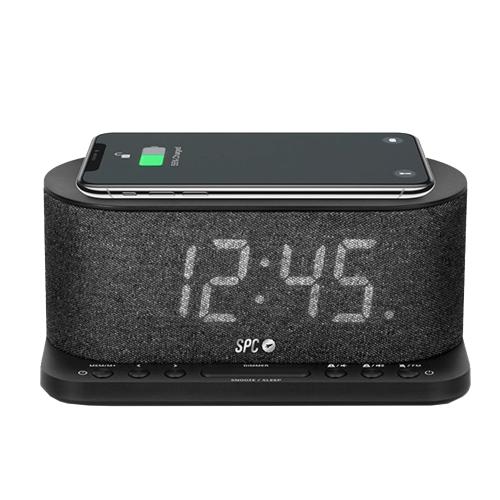 RADIO-RELOJ SPC 4582N 4,3" CARGA QI