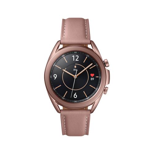Samsung Galaxy Watch3 smartwatch de 41mm bluetooth reloj inteligente color bronce acero española smr850nzdaeub 41 super amoled gps 8 gb wifi 5.0 rosa 3 oro 1.2 8gb 3.45 1.4 9110 340mah 5