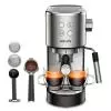 rebaja aún más la cafetera espresso Krups Virtuoso XP442C para café  molido y cápsulas monodosis