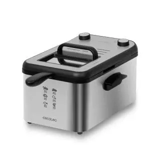 Cecotec Freidora CleanFry Infinity 3000 Full Inox 
