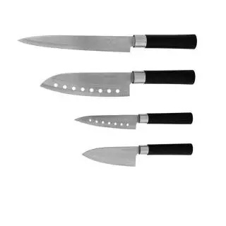 Cecotec Set 4 cuchillos santoku 