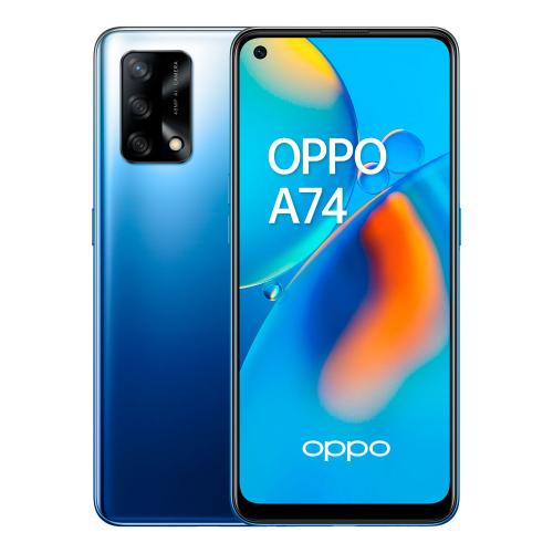 Oppo A74 6GB 128GB Azul medianoche Lector de huella dactilar