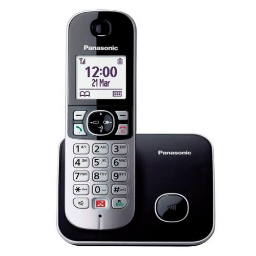 Panasonic KX-TG6851SP Negro, Plata