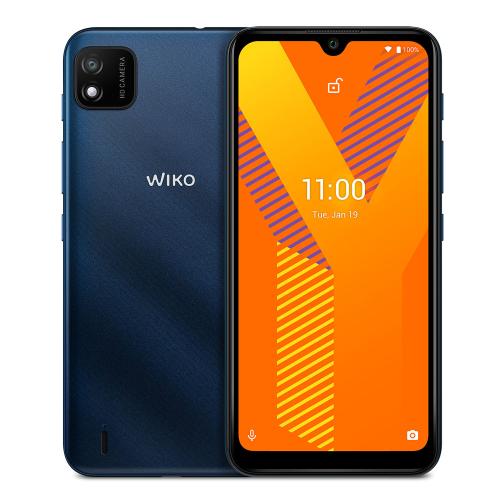 Smartphone Wiko Y62 4g 6.1 1 gb 16 azul de 6’1” 3000mah batería dual sim rom quad core 18ghz 5mp android 11 go edition oscuro 116gb 1+16gb 6.1“ 1gb16gb 6.01qc1.816g1gb