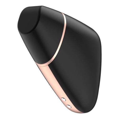 Satisfyer Love Triangle succionador de negro 9 cm con aplicación bluetooth