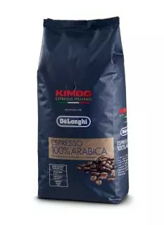 Paquete de café de 1 kg DeLonghi KIMBO ARÁBICA 100%