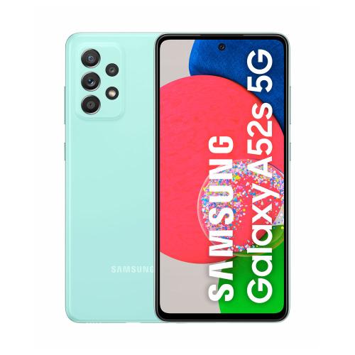 Libre Samsung Galaxy a52s 5g 1651 cm 65“ full hd 6128 gb verde smartphone 6.5 6 128 menta con pantalla infinityo fhd+ de 65 pulgadas ram y memoria interna ampliable batería 4500 mah carga es 128gb 6gb 778g 6gb128 sma528b 165 11
