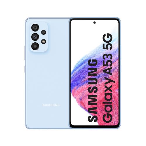 Libre Samsung Galaxy a53 5g 1651 cm 65“ 6128 gb light blue 6gb de ram 128gb azul 6128gb 6.5 fhd+ 120hz 1280 128 6 5000 12 6gb128gb 6+128