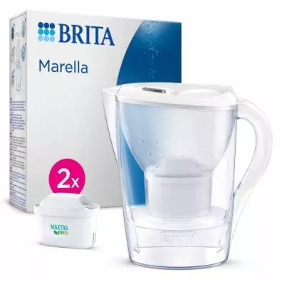 JARRA BRITA MARELLA BLANCA 2 FILTROS MXP