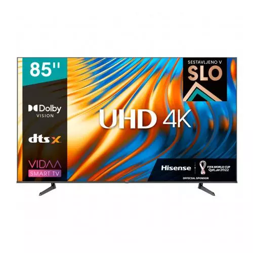 TV 85 Hisense 85A6BG  4K, Smart TV, Dolby Vision/Atmos, DTS:X