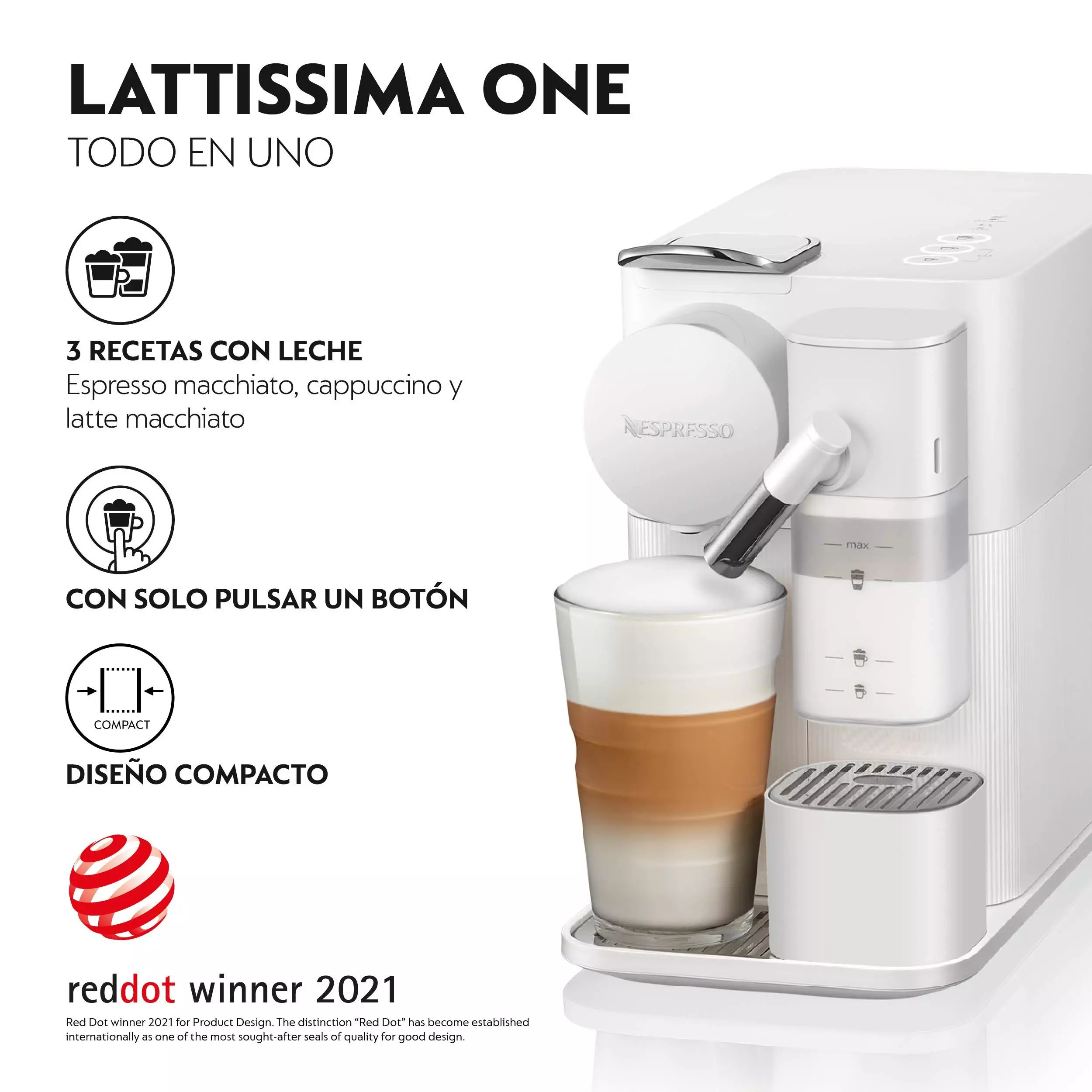 DeLonghi LATTISSIMA ONE EN510.W