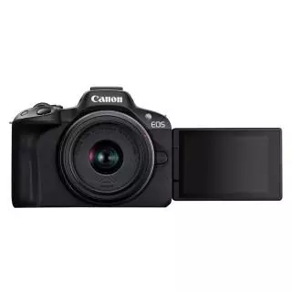 Canon EOS R50 + RF-S 18-45mm negro