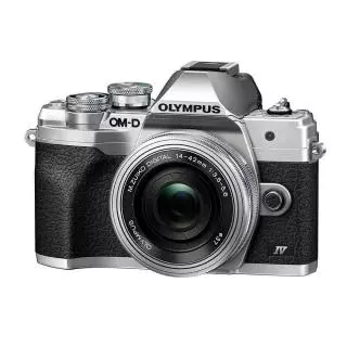 OMSystem OMD EM10 M IV + 14-42mm EZ plata