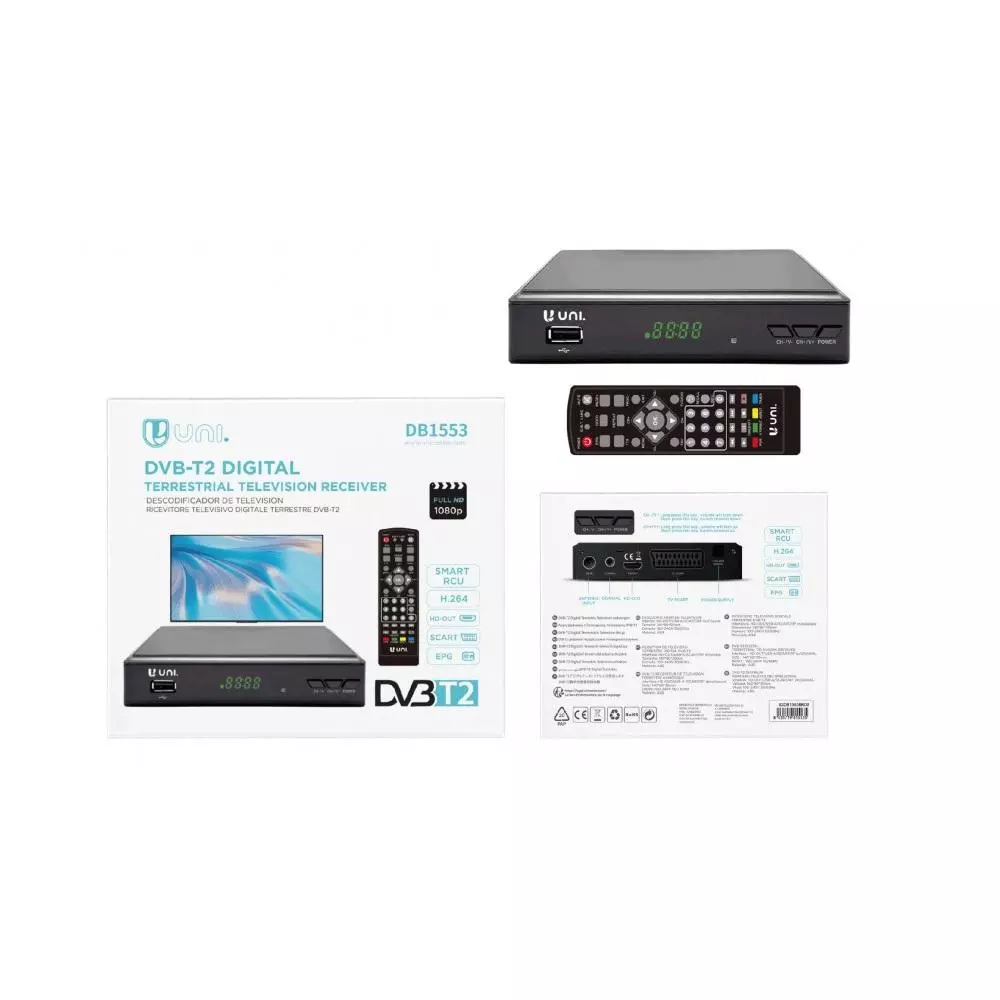 UNICO DB1553 DVB-T2 