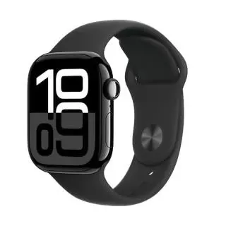 Apple MWWA3QL/A SERIES 10 (GPS) - CAJA DE ALUMINIO AZABACHE 46 MM - CORREA DEPORTIVA NEGRA - TALLA M/L